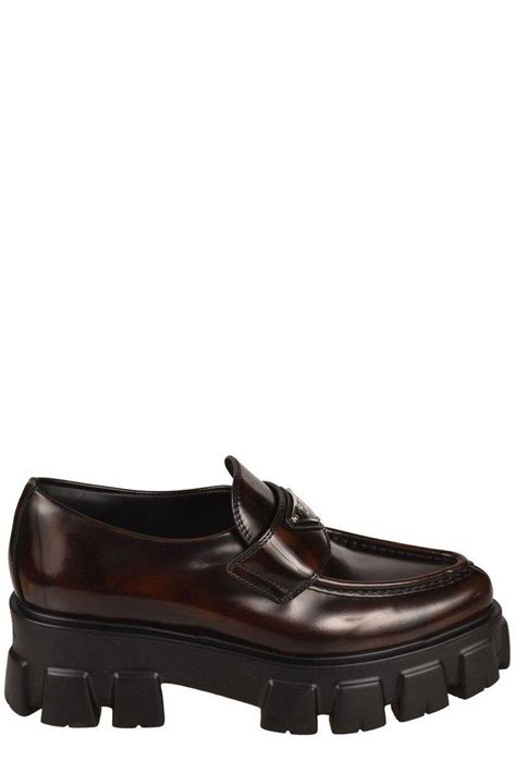 prada loafers chunky|cool chunky loafers.